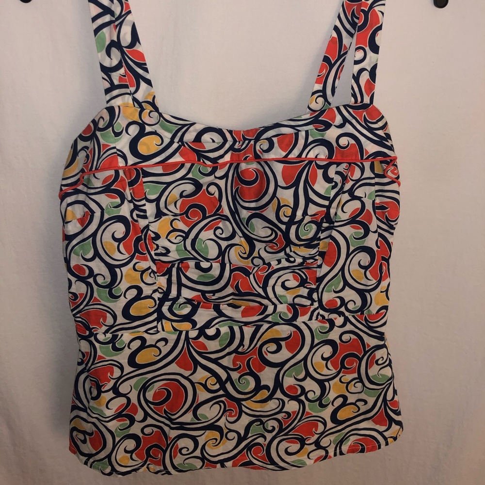 CAbi Swirl Tank Top EUC in Women’s
